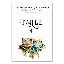 10 Jaar Huwelijk Jubileum Tuin Casual Partij Kaart