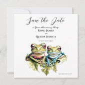 10 Jaar Huwelijk Jubileum Tuin Casual Partij Save The Date (Voorkant)