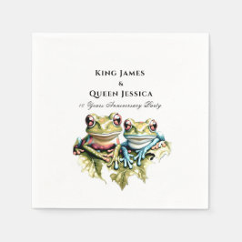 10 Jaar Huwelijk Jubileum Tuin Casual Partij Servet