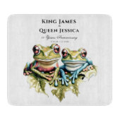 10 Jaar Huwelijk Jubileum Tuin Casual Partij Snijplank (Voorkant)