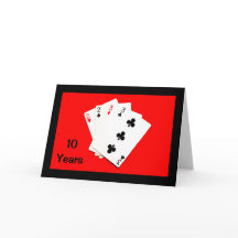 10 jaar is een groot iets! jubileumkaart