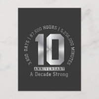 10 Jaar Jubileum Mijlpaal - Een Decennium Sterk