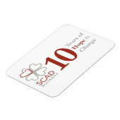 10 jaar Jubileum SCAD Alliance magneet (Linkerzijde)