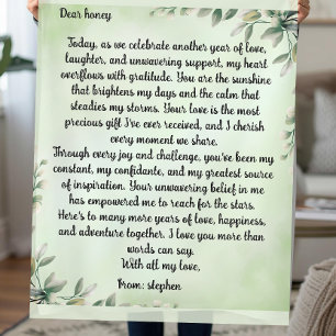 10 jaar liefde: een hartverwarmend Jubileum Fleece Deken