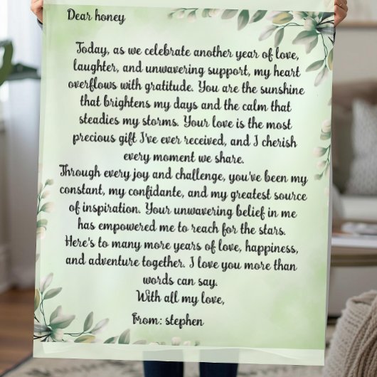 10 jaar liefde: een hartverwarmend Jubileum Fleece Deken