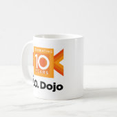 10 jaar Mok (Voorkant links)