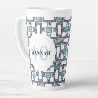 10 jaar obriety Birthday 17oz Latte Mok