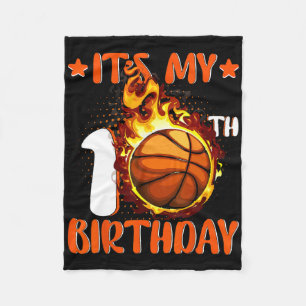 10 jaar oud Het is mijn 10e verjaardag Bysketbyll Fleece Deken