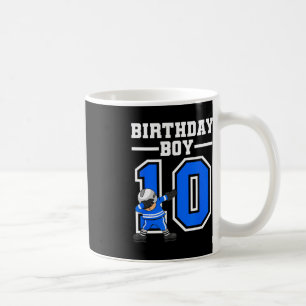 10 Jaar Oud Jongen IJshockeyspeler 10e Verjaardag  Koffiemok