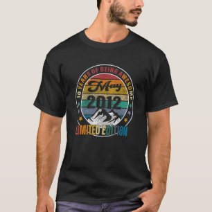 10 Jaar Oud  Mei 2012 10e Verjaardag T-shirt