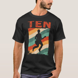 10 jaar oude 10e verjaardag gitaar gitaar t-shirt