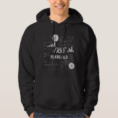 10 jaar oude Bday Geeky Wiskunde 10e verjaardagsca Hoodie (Voorkant)