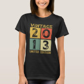 10 jaar oude cadeaus  2013 Limited Edition 10t T-shirt (Voorkant)