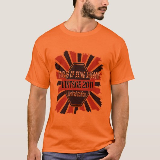 10 jaar oude geschenken  2011 beperkte editie Edi T-shirt (Voorkant)