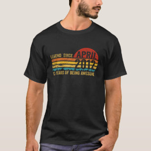 10 jaar oude Retro Birthday Gifts Legend SpR T-shirt