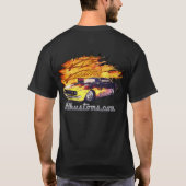 10 jaar Real Flame Blown 67 Camaro-2sides T-shirt (Achterkant)