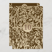 10 jaar uitnodiging tot  ontwerp (Voorkant / Achterkant)