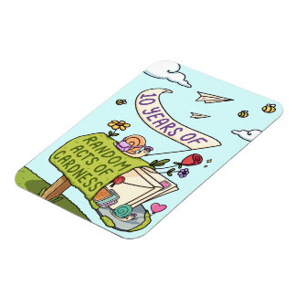 10 jaar van willekeurige daden van vriendelijkheid magneet