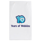 10 Jaar Webkinz Logo Klein Cadeauzakje (Achterkant)