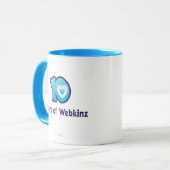 10 jaar Webkinz-Logo Mok (Voorkant links)