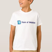 10 jaar Webkinz-Logo T-shirt (Voorkant)