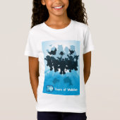10 jaar Webkinz Silhouette T-shirt (Voorkant)