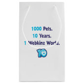 10 jaar Webkinz Stats Klein Cadeauzakje (Achterkant)