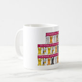 10 jaar werk Jubileum gefeliciteerd Koffiemok (Voorkant links)