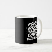 10-jarig Huwelijk Koppels Getrouwd 10 Jaar Sterk Koffiemok (Voorkant rechts)