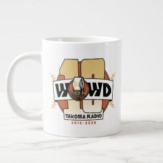 10-jarig jubileum grote koffiekop