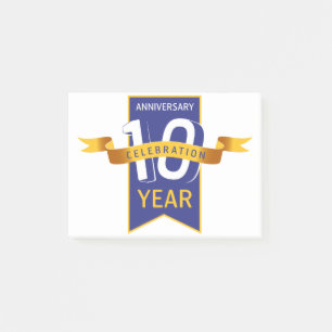 10-jarig_jubileum post-it® notes