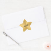 10-jarig jubileumsticker ster sticker (Envelop)