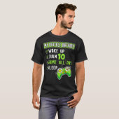 10-jarige gamer-jongen 10e perfecte verjaardag t-shirt (Voorkant volledig)