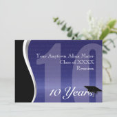 10-jarige vakbond kaart (Staand voorkant)