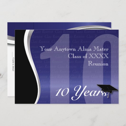 10-jarige vakbond kaart (Voorkant / Achterkant)