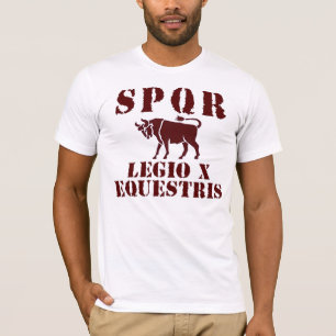 10 Julius Caesar beroemde 10e Roman Legion T-Shirt
