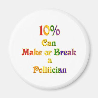 10% kan maken of breken magneet