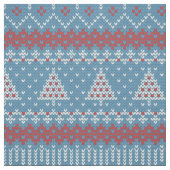 10 kerstbomen blauw ID208 Stof (Swatch)