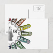 10 Klassieke Sneakers Briefkaart (Voorkant / Achterkant)