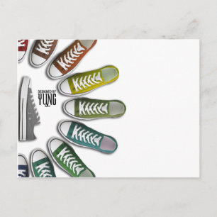 10 Klassieke Sneakers Briefkaart