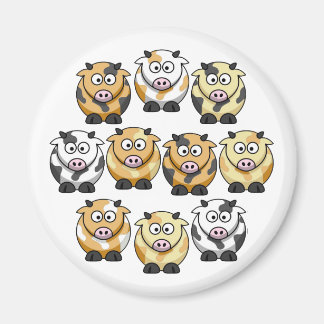 10 Koe ronde magneet