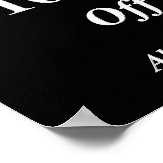 10% korting op alle Poster Matte Services (Hoek)