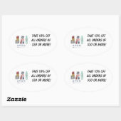 10% korting op Brochure Labels (Vel)