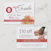 $10 korting op Coupon Pauline (Voorkant / Achterkant)