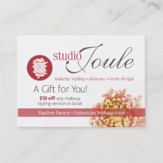 $10 korting op Coupon Pauline (Voorkant)