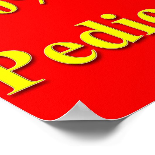 10% korting op dicure Poster Matte (Hoek)