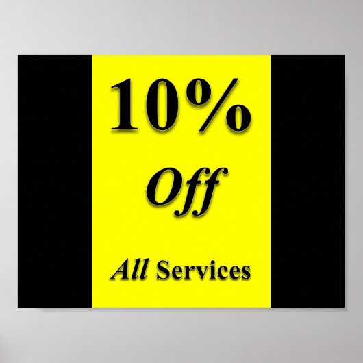 10% korting op Poster (Voorkant)