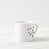 10 ladybugs espresso kop (Voorkant rechts)