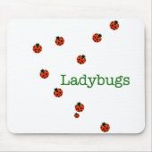 10 ladybugs muismat (Voorkant)
