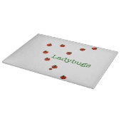 10 ladybugs snijplank (Hoek)